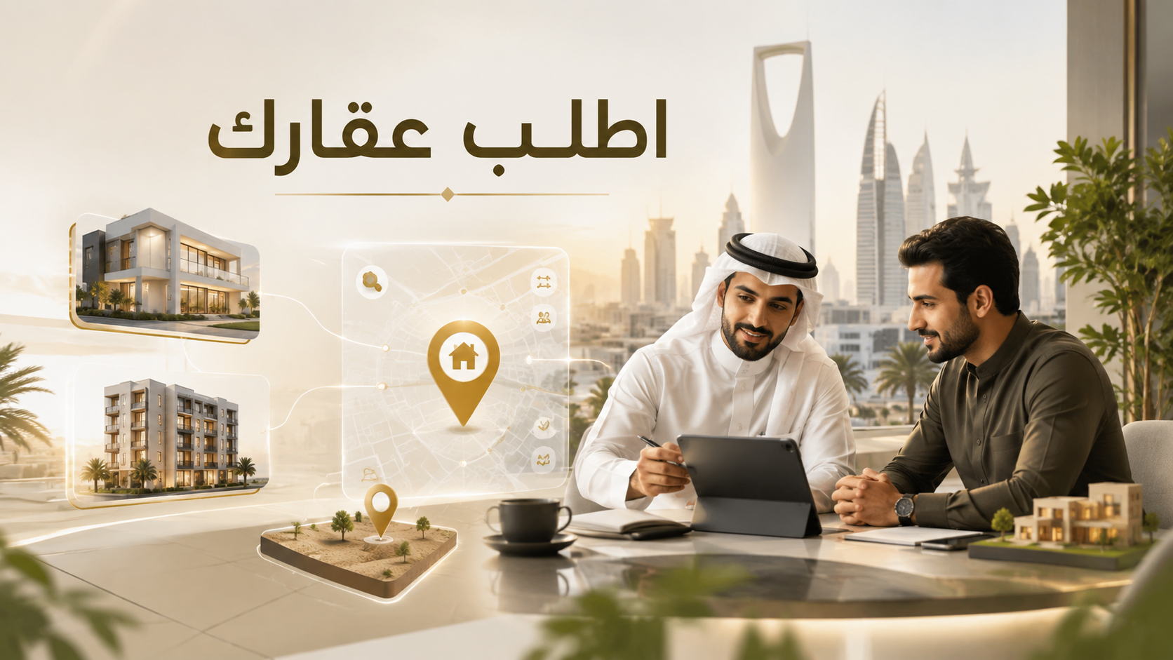 اطلب عقارك